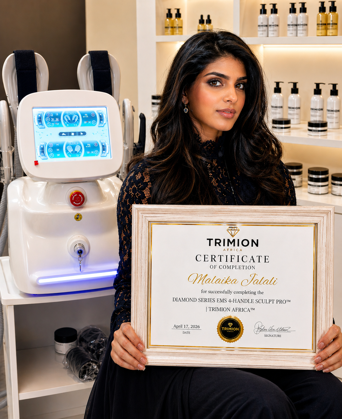 TRIMION AFRICA machine training